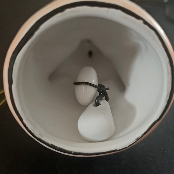 Russ Hope Angel Figurine Bell - Pink and White - Picture 4 of 6